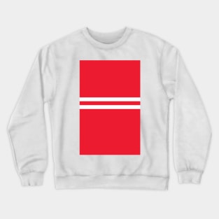 Sunderland AFC Red & White Colours Bar Design Crewneck Sweatshirt